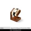 WoodTen Solid Wood Watch & Jewelry Display Stand, Bracelet Bangle Scrunchie Headband Organizer Rack