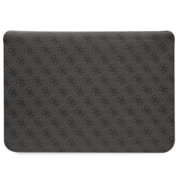 Pokrowiec do 16" Guess 4G Printed Stripes Czarny