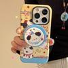 Children's Fun Dog Cartoon Magnetic Bracket for Apple for IPhone17 Phone Case for 16 Film 15Promax Korean 14
