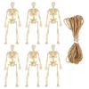 Craft Haunted House Mini Skeleton Figurines Decoration Props Small Skeletons  Outdoor Ornaments