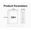 Essager 320 Вт GaN Fast Desktop 8-портовое USB Type C PD зарядное устройство Быстрая зарядка для iPhone 16 15 14 13 Huawei Samsung Xiaomi Laptop iPad