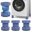 Universal Adjustable Height Washing Machine Foot Pads Anti Vibration Refrigerator Base Fixed Non-Slip Pad Support Stands