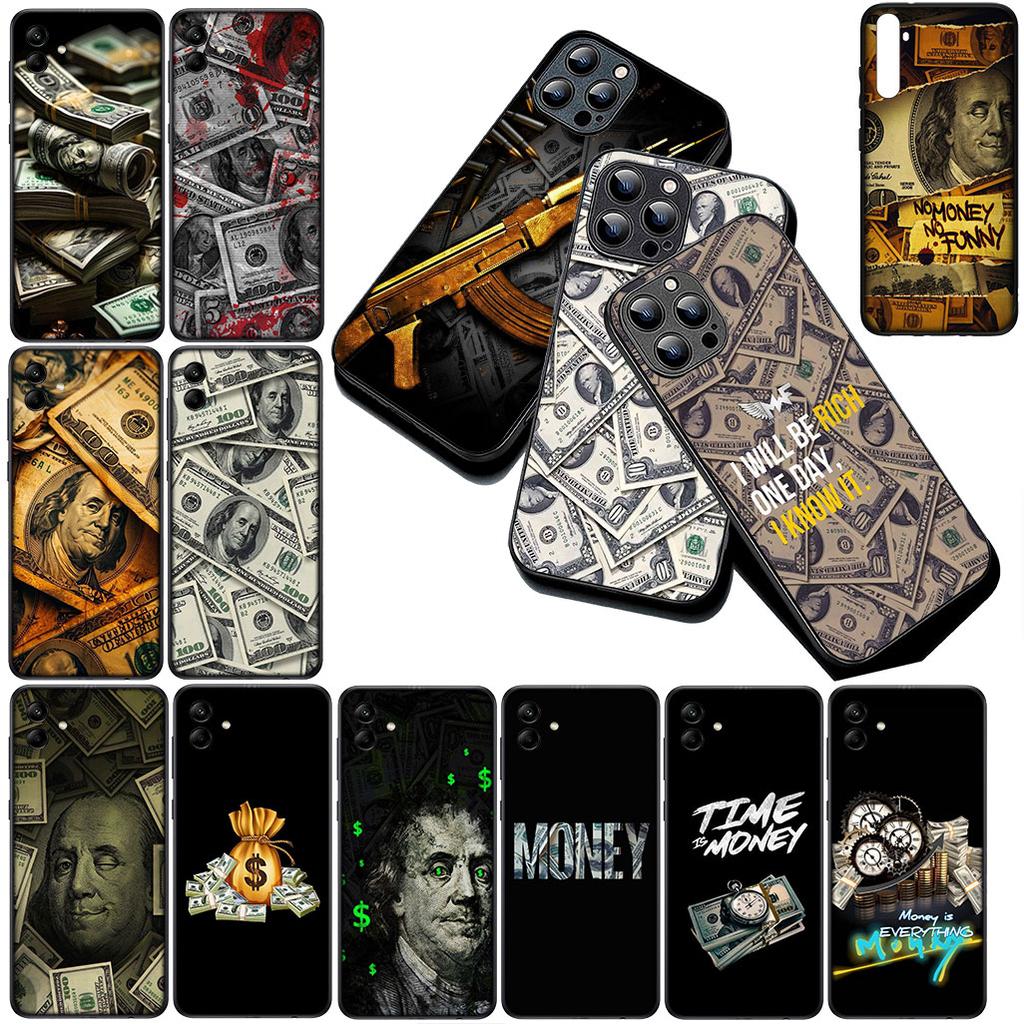 Casing for Motorola Moto G55 G45 G75 G85 G35 Edge 50 30 Fusion 40 NEO Ultra Pro Phone Cover Soft Case Money 100 D-Dollars 1