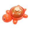 Turtle Shape Hand‑Press Bell Colorful Plastic Musical Toy For Kids Kindergarten Game