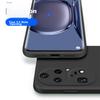 Phone Case for Huawei P50 Pro, with Liquid Silicone, Full Lens Protection, Shockproof, Ultra-Thin Soft Elegant BlackUpgraded Silicone