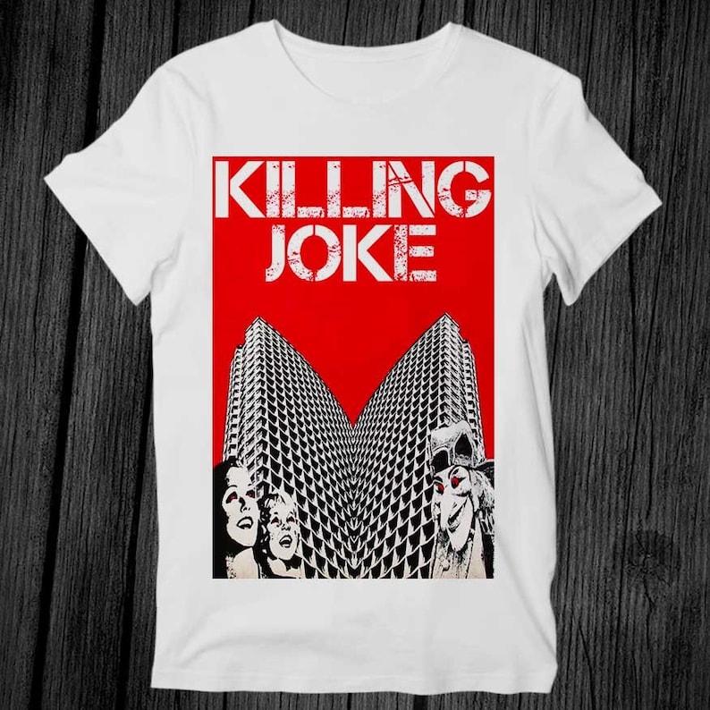 Killing Joke Turn To Red Empire Song Tshirt Unisex Adulte Homme Femme Cadeau Cool Musique Haut Tshirt Rétro Style Vintage Tee