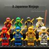Строительный набор-пазл Ninjago 2025: Детские мотоциклы, спортивные машины, фигурки и куклы