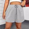 Женские шорты однотонные модные брюки на шнурке шорты для спорта на открытом воздухе