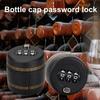 Wine Bottle Cap Lock Combination Password Code Lock Whiskey Bottle Top Stopper Digital