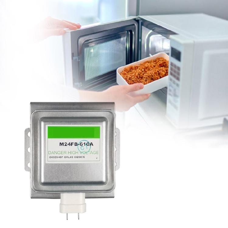 Microwave Magnetron Conveniently Install Microwave Oven Magnetron M24FB-610A Microwave Tube Metal Texture for Microwave