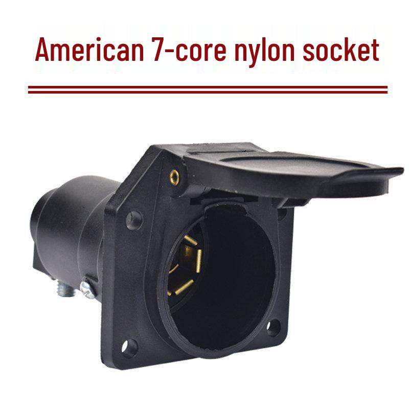 7-Pin RV Trailer Plug & 13-Pin Connector Socket