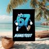 1PC Custom Name Happy Number Character Beach Towel Highly Absorbent And Sand-Resistant Towel for Swimming, Pool, Yoga, And Travel Lightweight