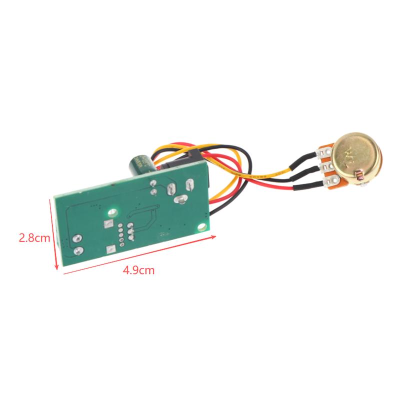 6/12/24V 3A Small General Speed Control Board Motor Speed Governor Module With Potentiometer Pwm Dc Motor Speed Controller