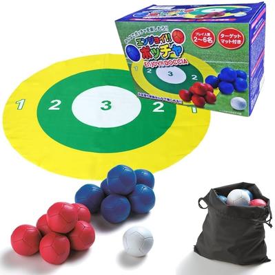 Искусственный интеллект для вас (Лед К Вам) Boccia Набор для игры в бочча Boccia Enjoy - Включает игровое поле, инструкцию и сумку для хранения - Идеально для семей, детей, кемпинга,