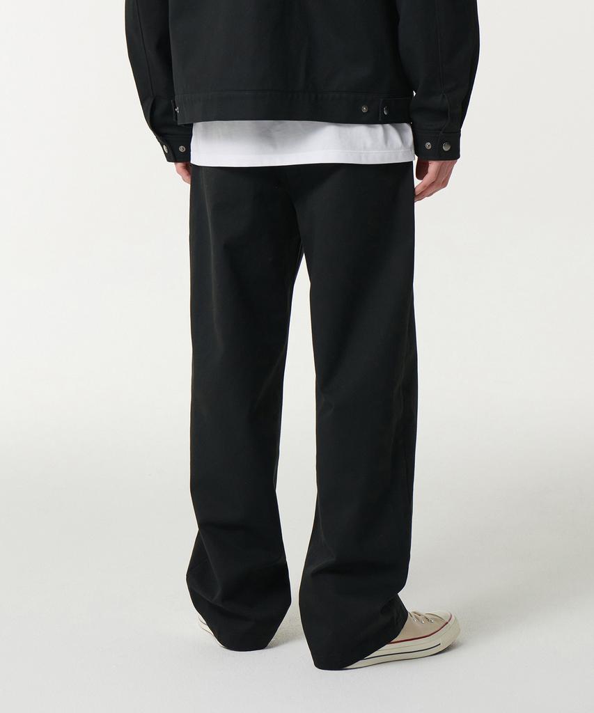 MUSINSA STANDARD Heavyweight Cp Wide Chino Pants [Black]