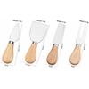 4PCS Ergonomic Handle Cheese Knife Set  Charcuterie Board Party Entertaining