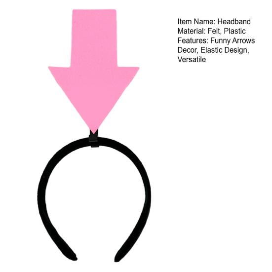 Женщины Девушки Головная повязка Смешные Стрелки Декор Эластичный Обруч Для Волос Аксессуар Для Волос Свадьбы Вечеринки Повседневная Одежда