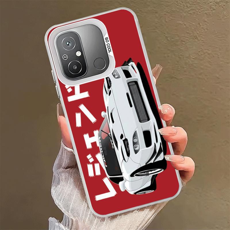 JDM Tokyo Drift Спортивный автомобиль Ударопрочный чехол для телефона для Xiaomi Poco X7 X6 X5 X3 Pro F7 Ultra M8 Redmi 15C 15 14C 13C 12C 10C 13 12