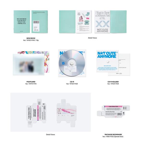 ILLIT 1st Single Album NOT CUTE ANYMORE CD Random or Set Official K-Pop Album