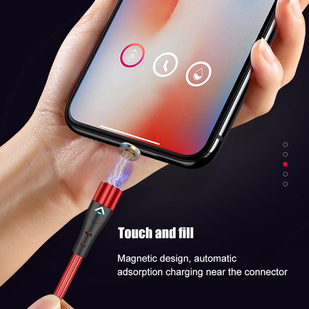 2P-ST Магнитный сверхбыстрый USB-кабель типа C, 5 А, Магнитный зарядный кабель