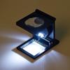 Foldable Folding Magnifier LED Lights LED Light Magnifier Repair Tool Linen Tester  Thread Counter