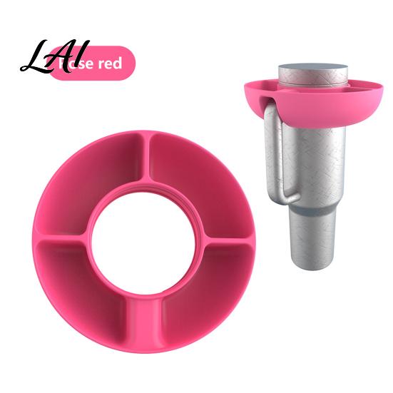 Reading Snack Bowl Silicone Tumbler Reusable Ring for 40 oz Platter with