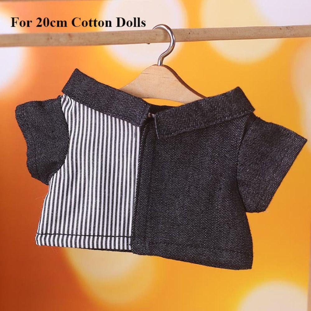 Multicolors Doll T-shirt Fashion Style Idol Doll Outfit Doll Clothes  10/20cm Cotton Stuffed Dolls