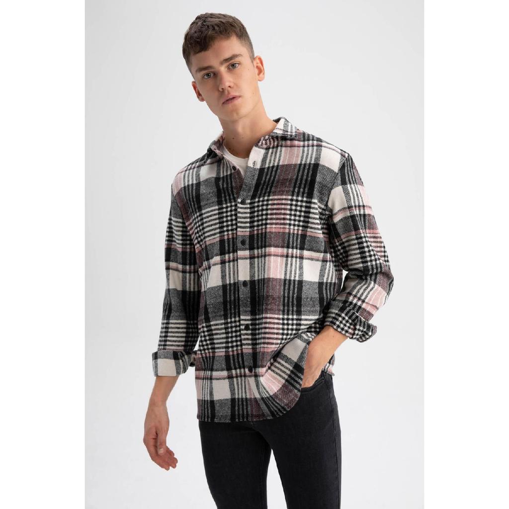 Рубашка Lumberjack с длинным рукавом в клетку стандартного кроя