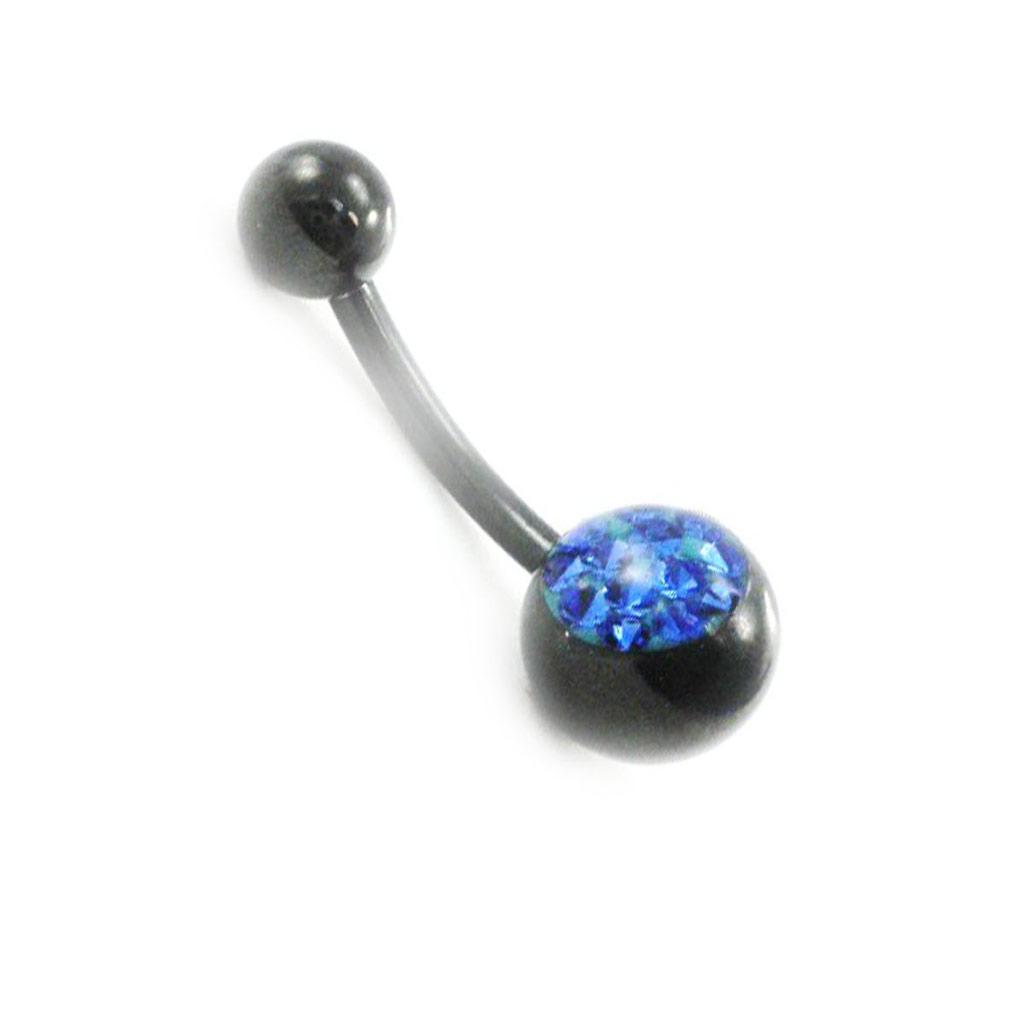 Les Trésors De Lily [I9491] — Пирсинг королевского синего цвета «Кристалл».