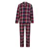 SF Men Mens Tartan Loungewear Set