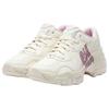 Puma Pulsar Wedge Logo Play Leather Trendy Mid-Top Dad Shoes Women Sneaker White Pink 395450-01