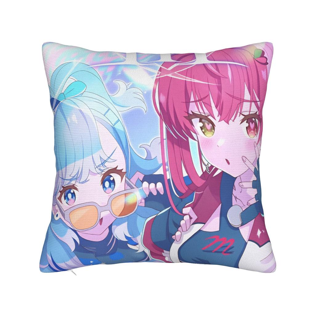 Hot Girl Kawaii Sakura Miko Pillow Cover  Comfy Cushion Cover Morden Pillow Case For Sofa Bedroom Home Decor