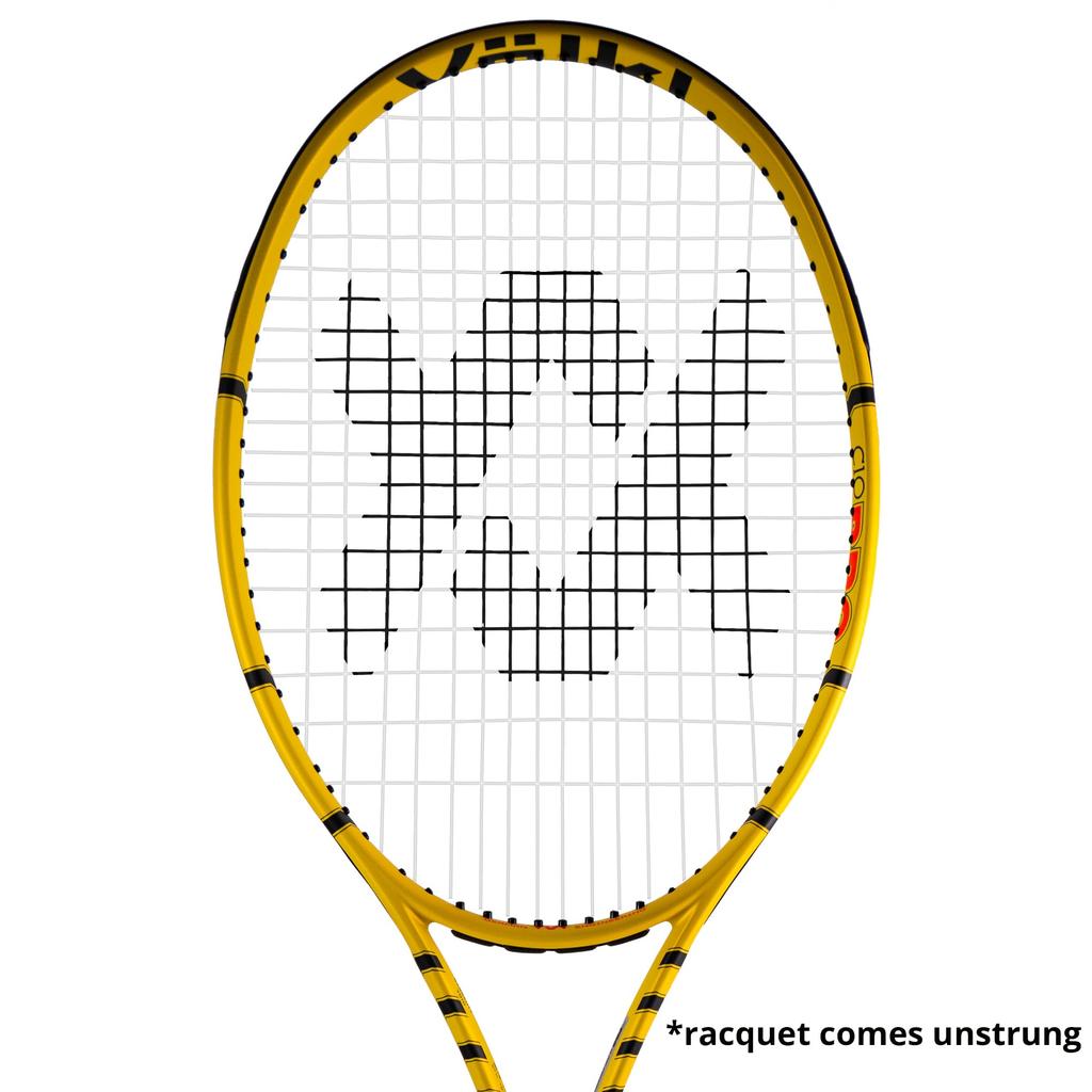 Теннисная ракетка Volkl C10 Pro 25th Anniversary с системой контроля вибрации на ручке и ретро-крышкой для головки, размеры хвата 1-5, непрочная