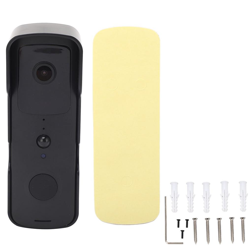 1080P WiFi Video Doorbell 2?Way Audio Night Vision Motion Detection Visual Intercom Works for Tuya