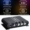 ST-838 2.1-канальный HiFi усилитель мощности, регулировка низких и высоких частот, стерео усилитель звука 80 Вт * 2, мини-мультимедийный плеер