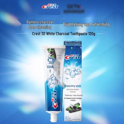 3D White Зубная паста с микрочастицами угля и фтором 120г