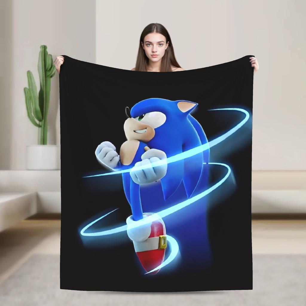 Бронированные Супер Ежик Тень Пледы Фланелевые Потрясающие Дышащие Пледы для Украшения Покрывала