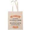 Tote bag - PLANETEE - Une Madeleine Aussi Géniale - Coton Fairtrade - Imprimé en France - Beige