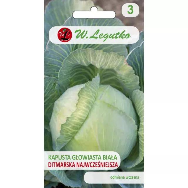 Legutko Cauliflower Seeds/Pioneer/White/1.00G