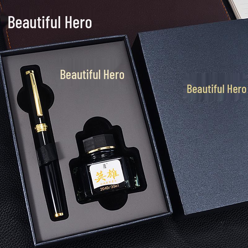 Перьевая ручка HERO 777 Masterpiece для мужчин и женщин – Идеально подходит для практики письма, офисного использования и в качестве подарка