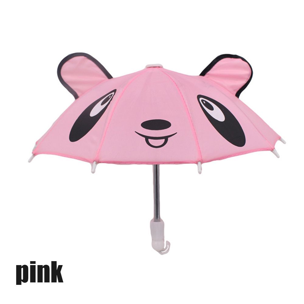 Fashion Kids Gift Dolls Animal Patterns Umbrellas Sunshade Doll Accessories Umbrella