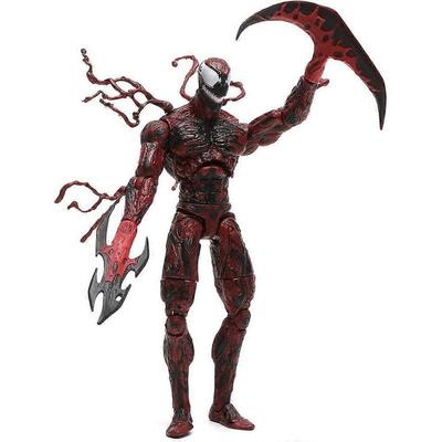 Ретро-стиль Упаковка Коллекционная фигурка Carnage из серии Marvel Legends, Фигурка действия с аксессуарами, вдохновленными персонажем, для настольной анимации и аниме