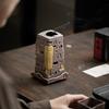 Керамическая подставка для благовоний «Тень Будды Дзен» из старой каменной глины, вставная курильница, держатель, аромалампа, чайная посуда, украшения, подарок