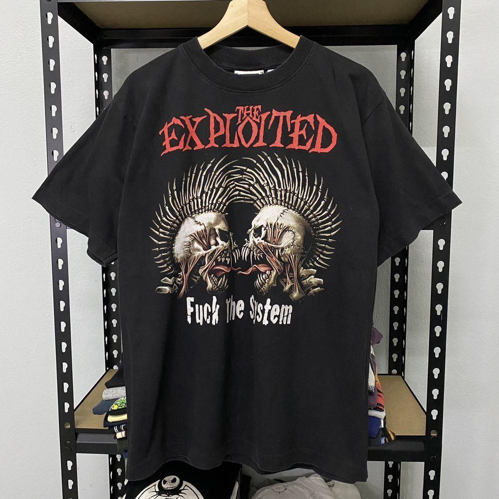 The Exploited Band Punk Black Short Sleeve Unisex Tshirt S5XL KH10374