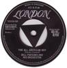 7inch Record BILL PARSONS & HIS ORCHESTRA - The All American Boy 45HL8798 London Records 1958 UK Rock Used