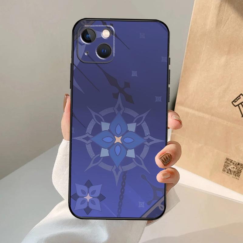 Anime Genshin Impact Phone Case For iPhone 18 17 Air 16 15 14 13 11 12 Pro Max 13 12 mini 15 16 Plus 16e Cover Coque