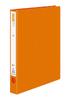 Папка-регистратор KOKUYO с кольцом ER PP Обложка A4 Вертикальная Вместимость 220 листов 2 отверстия Оранжевый 10 книг Набор F-UR430NYRX10