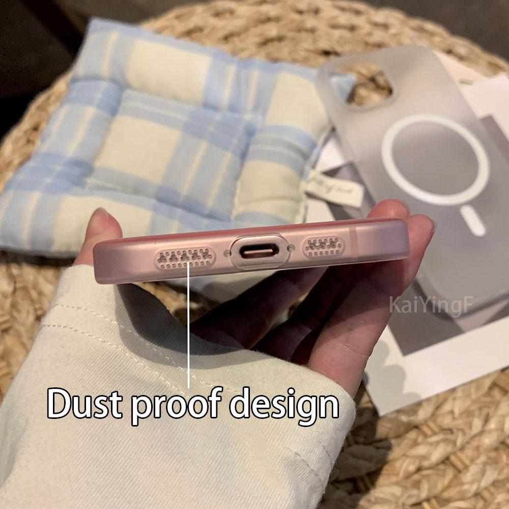 Роскошный чехол для телефона 16 15 14 13 12 11 Pro Max для Magsafe Magnetic Wireless Charging Animation Противоударный чехол Матовый чехол