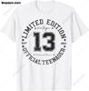 13th Birthday Game Level 13 Unlocked Official Teenager Gamer TShirt Unisex Women Soft Printed Clothing Streetwear Graphic T Shirts