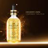 Сыворотка для лица с гиалуроновой кислотой 24k Gold, контролирующая жирность, разглаживающая, омолаживающая, осветляющая
